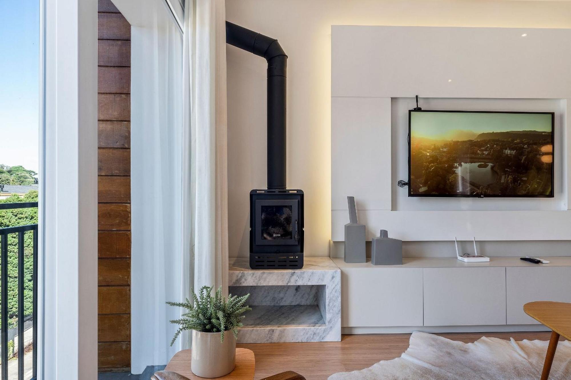 Apartamento Essence 2 Suites By Achei Gramado Ngoại thất bức ảnh